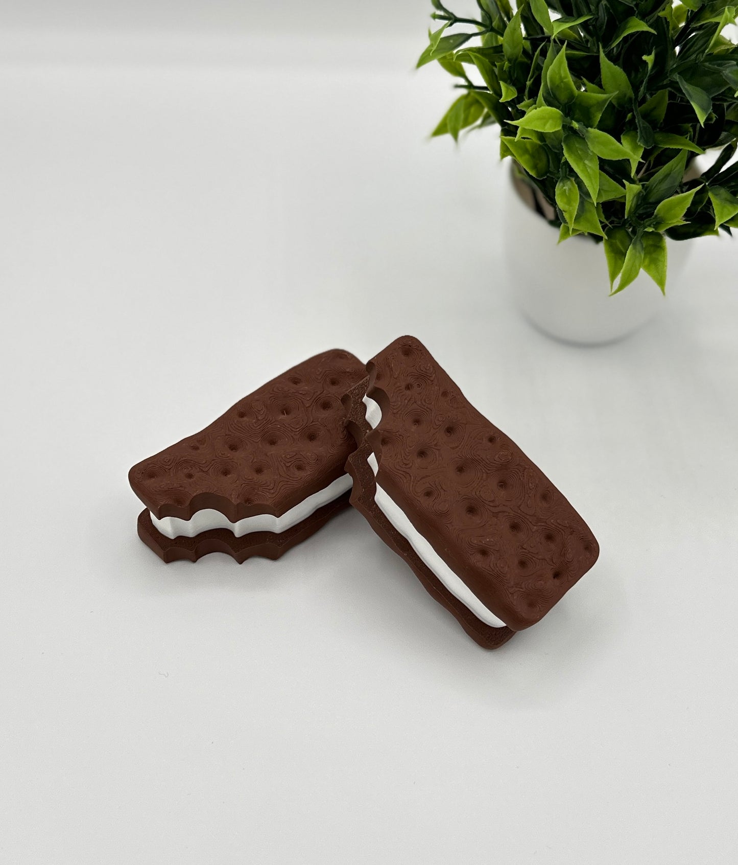 Ice Cream Sandwich Clicker | Keyboard Fidget | Click Fidget | 3D Printed Clicker