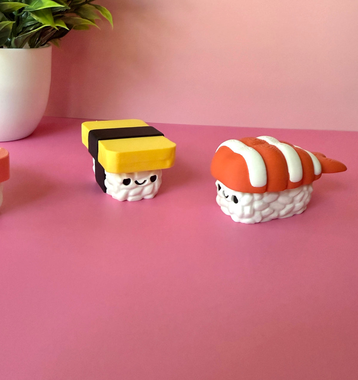 Nigiri Sushi Sake Ebi Tamago Fidget Clicker Novelty Collectible