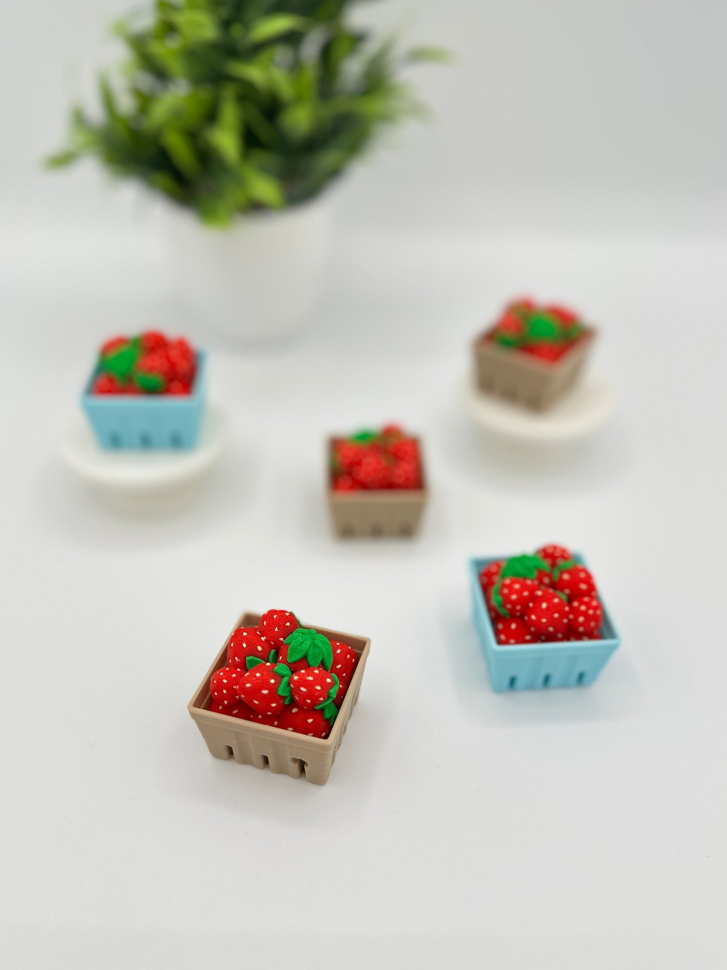 Strawberry Basket Fidget Clicker