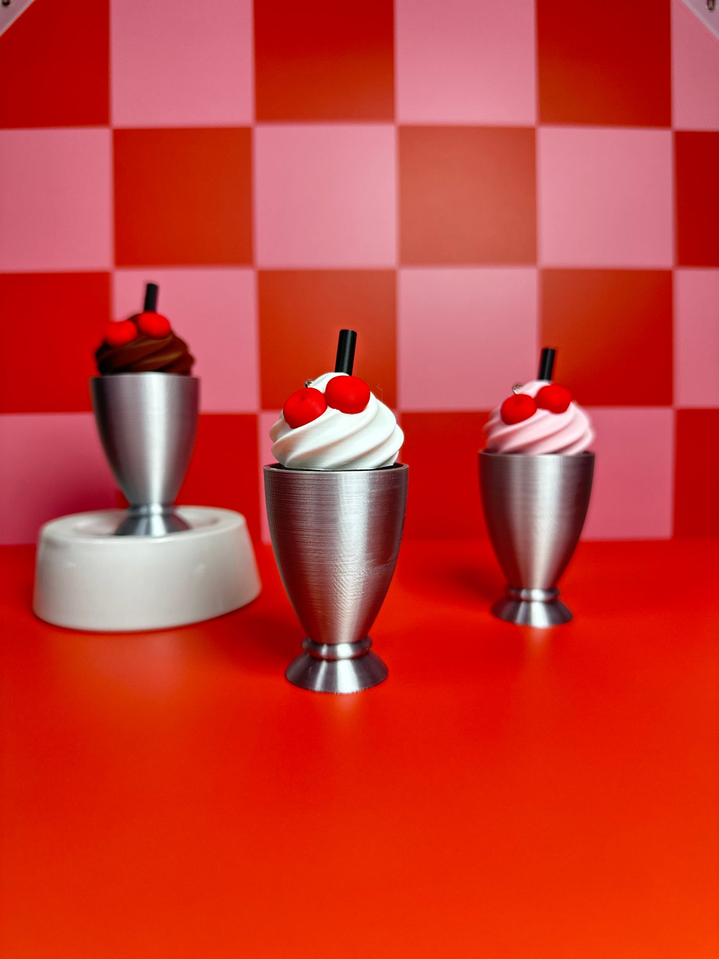 Milk Shake Goblet | Keyboard Fidget | Click Fidget | 3D Printed Clicker