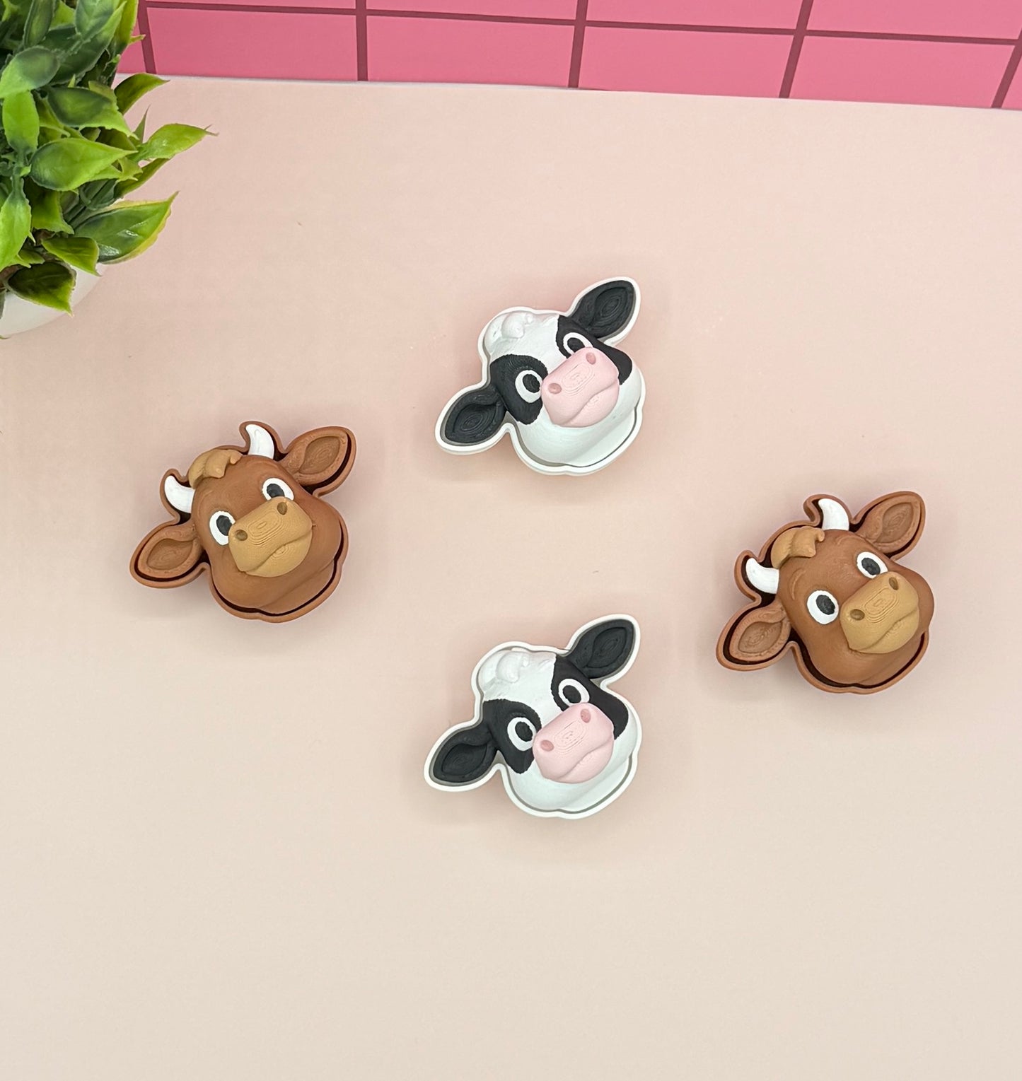 Cow Fidget Clicker Novelty Collectible