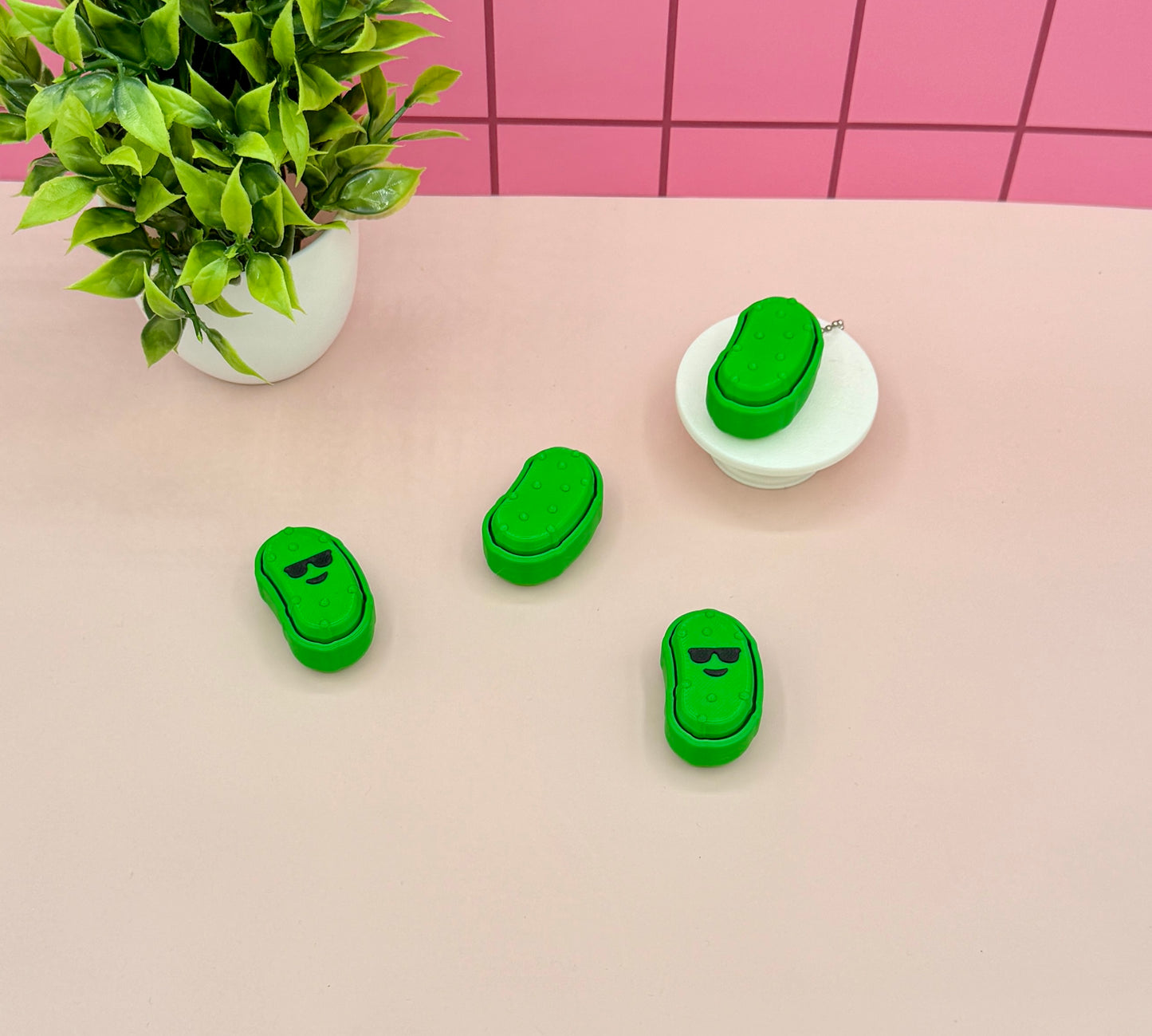 Pickle Fidget Clicker Novelty Collectible