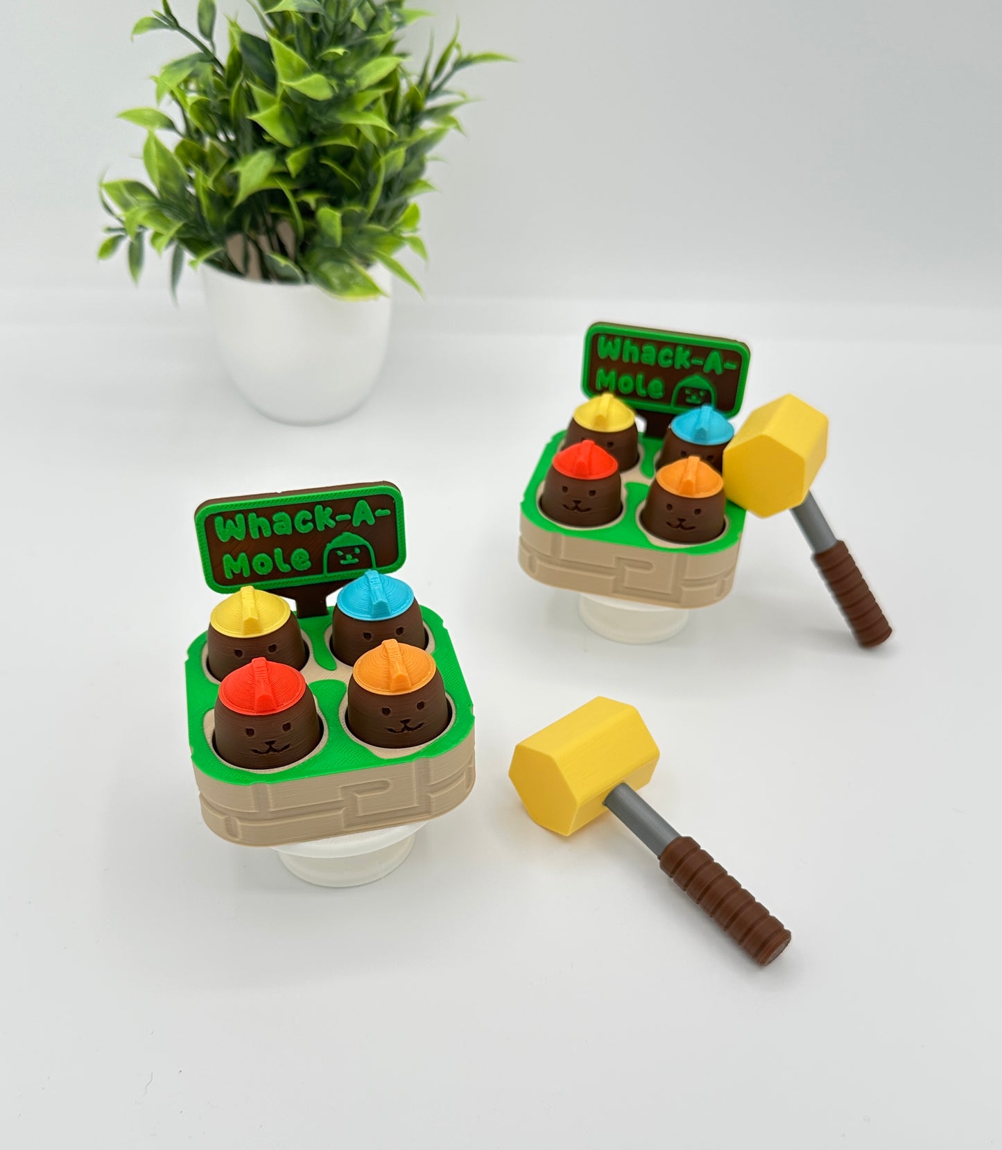 Whack A Mole Fidget Clicker Novelty Collectible