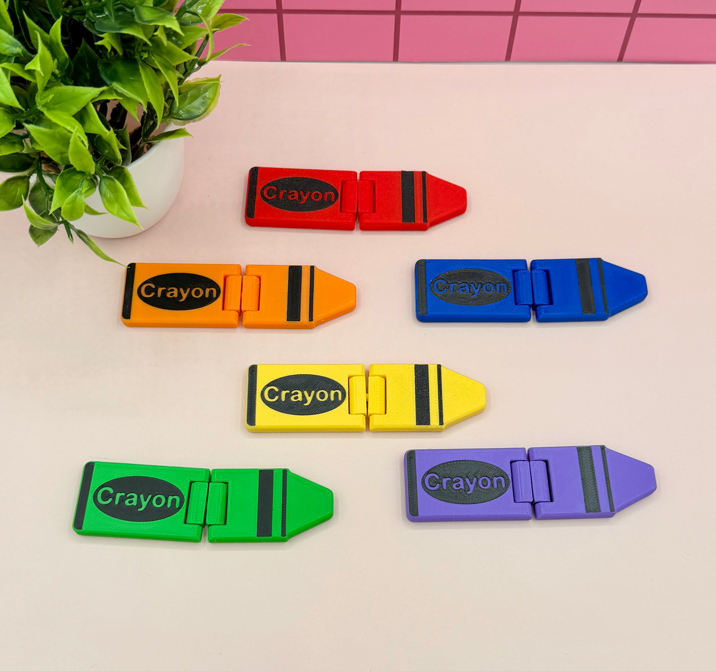 Crayon Slider Fidgets