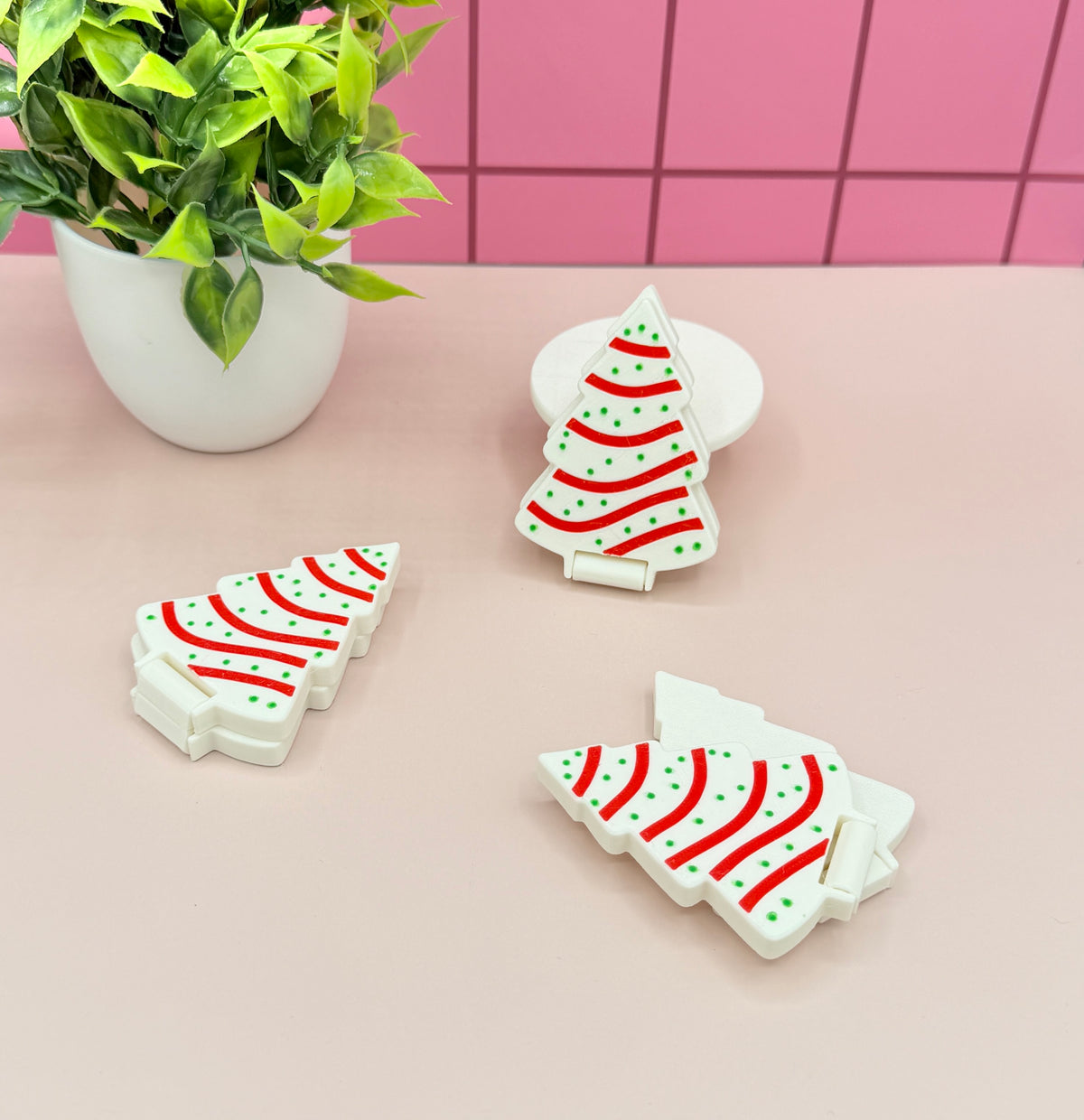 Christmas Tree Cake Hinge Slider Fidgets