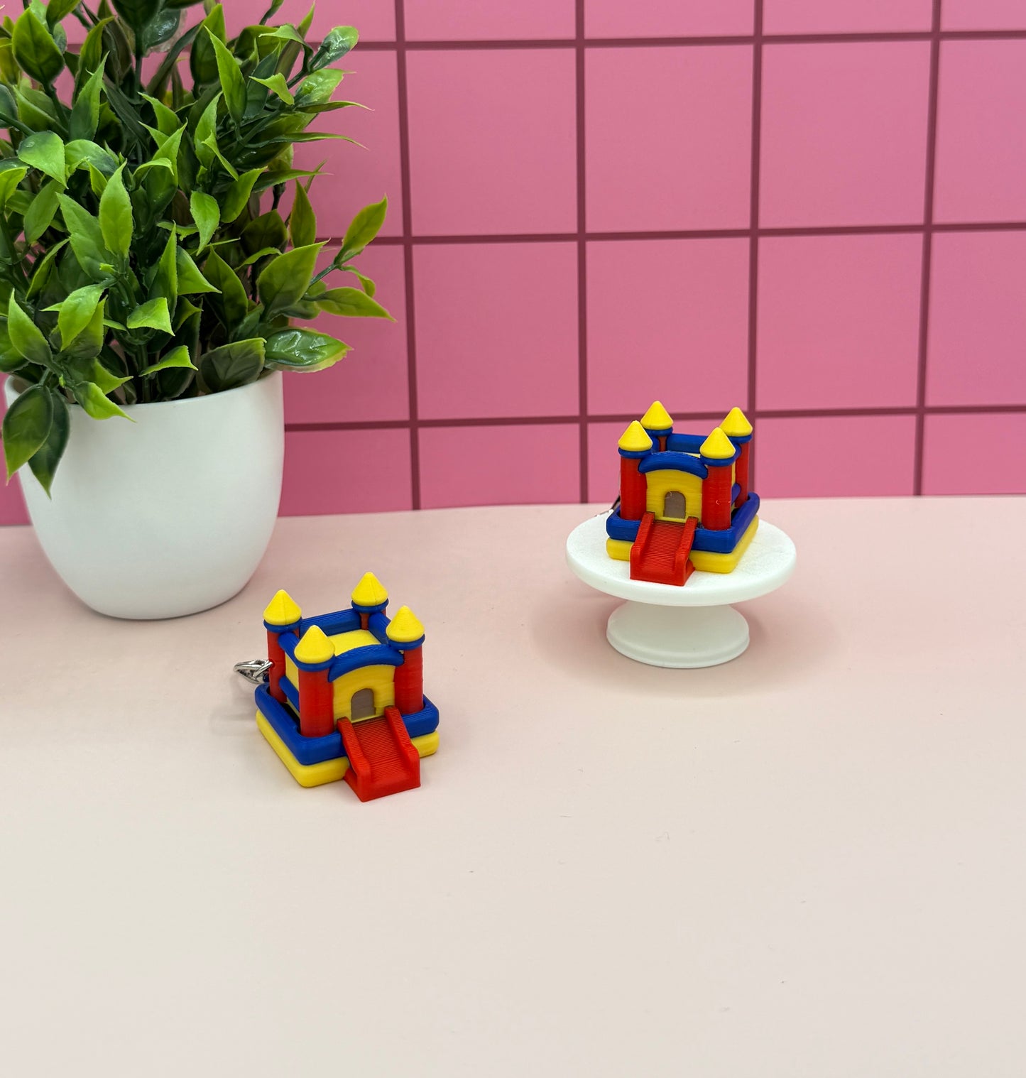 Bounce House Fidget Clicker Novelty Collectible