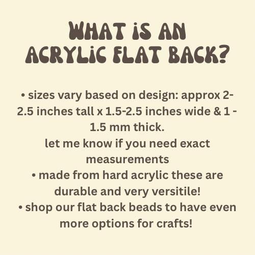 Checkered Bow | Acrylic Flat Back Planar