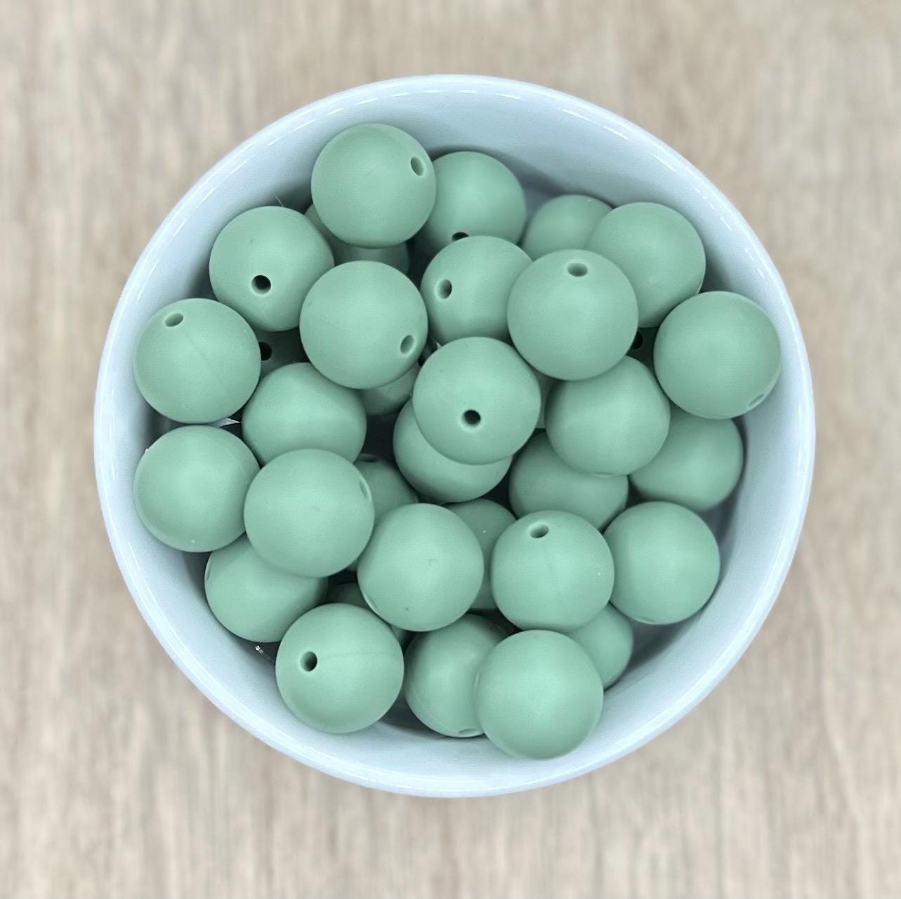 Solid Silicone Beads
