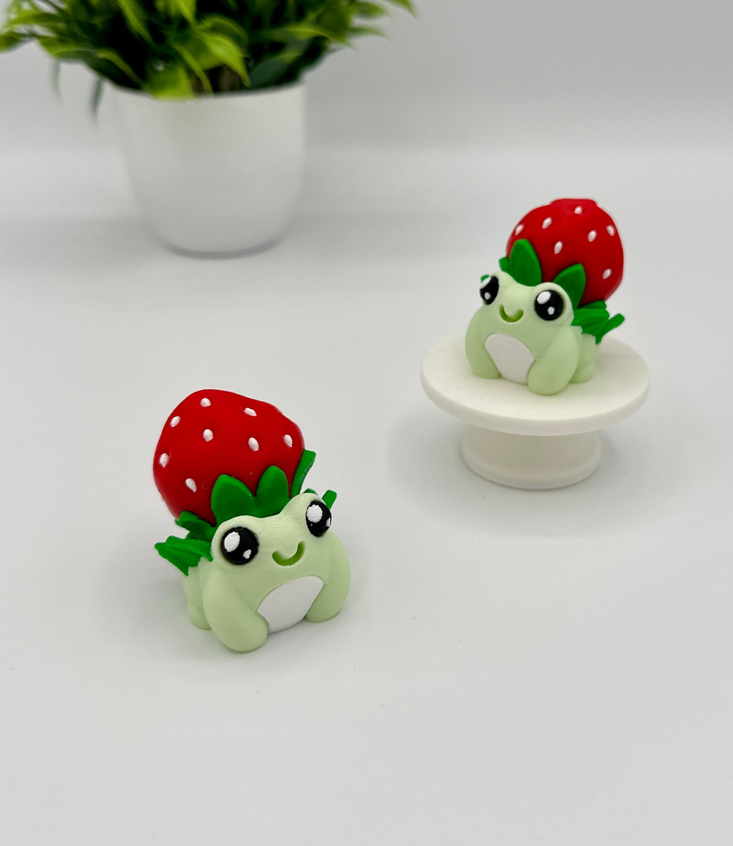 Frog Strawberry Fidget Clicker