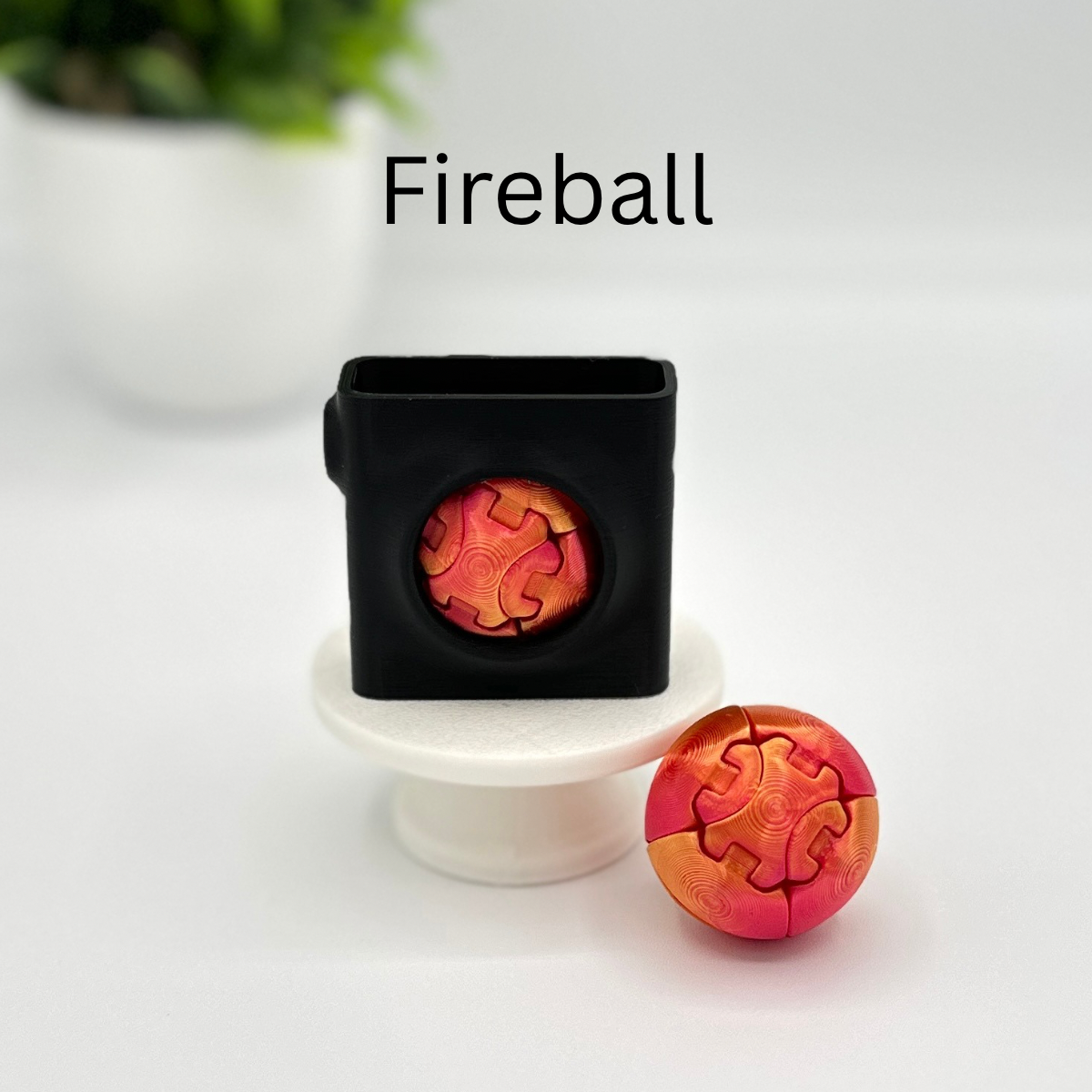 Zorble Fidget Ball with Carrying Case