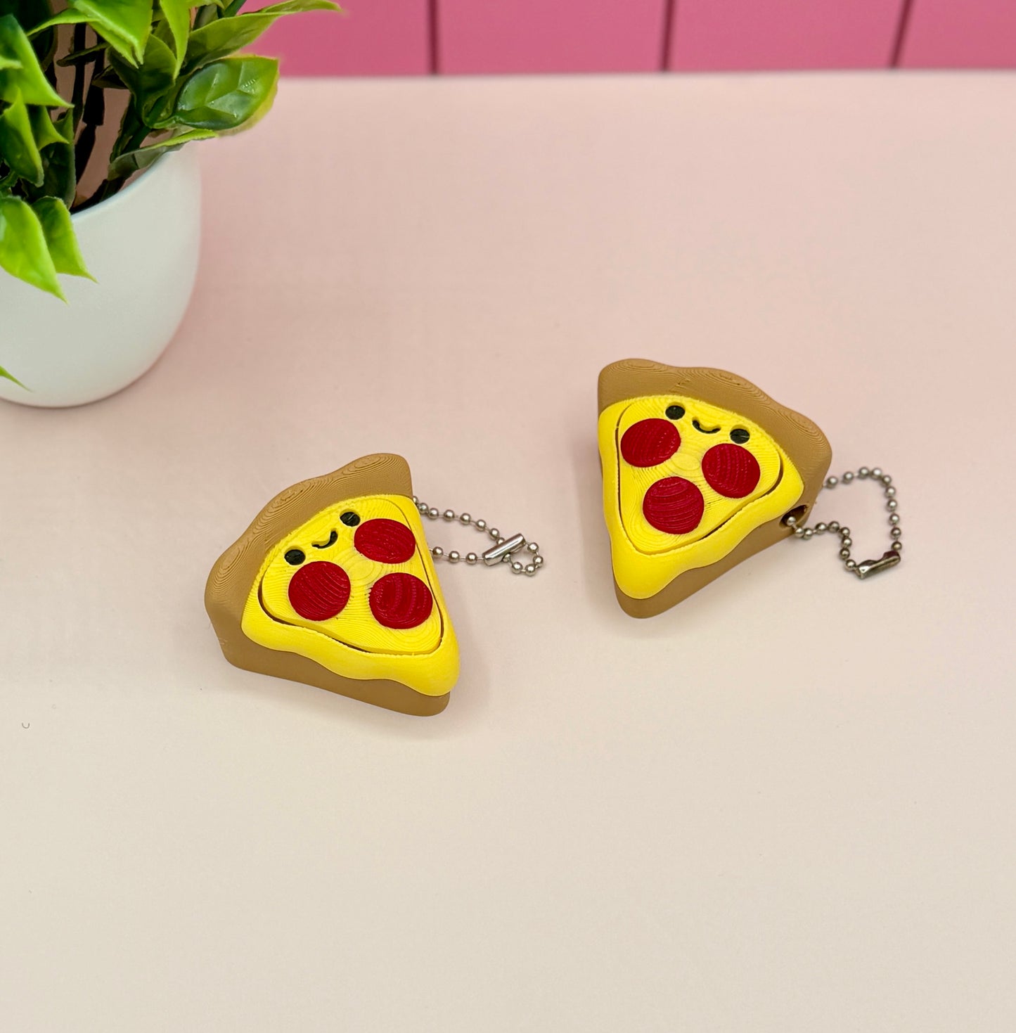 Pizza Food Fidget Clicker Novelty Collectible