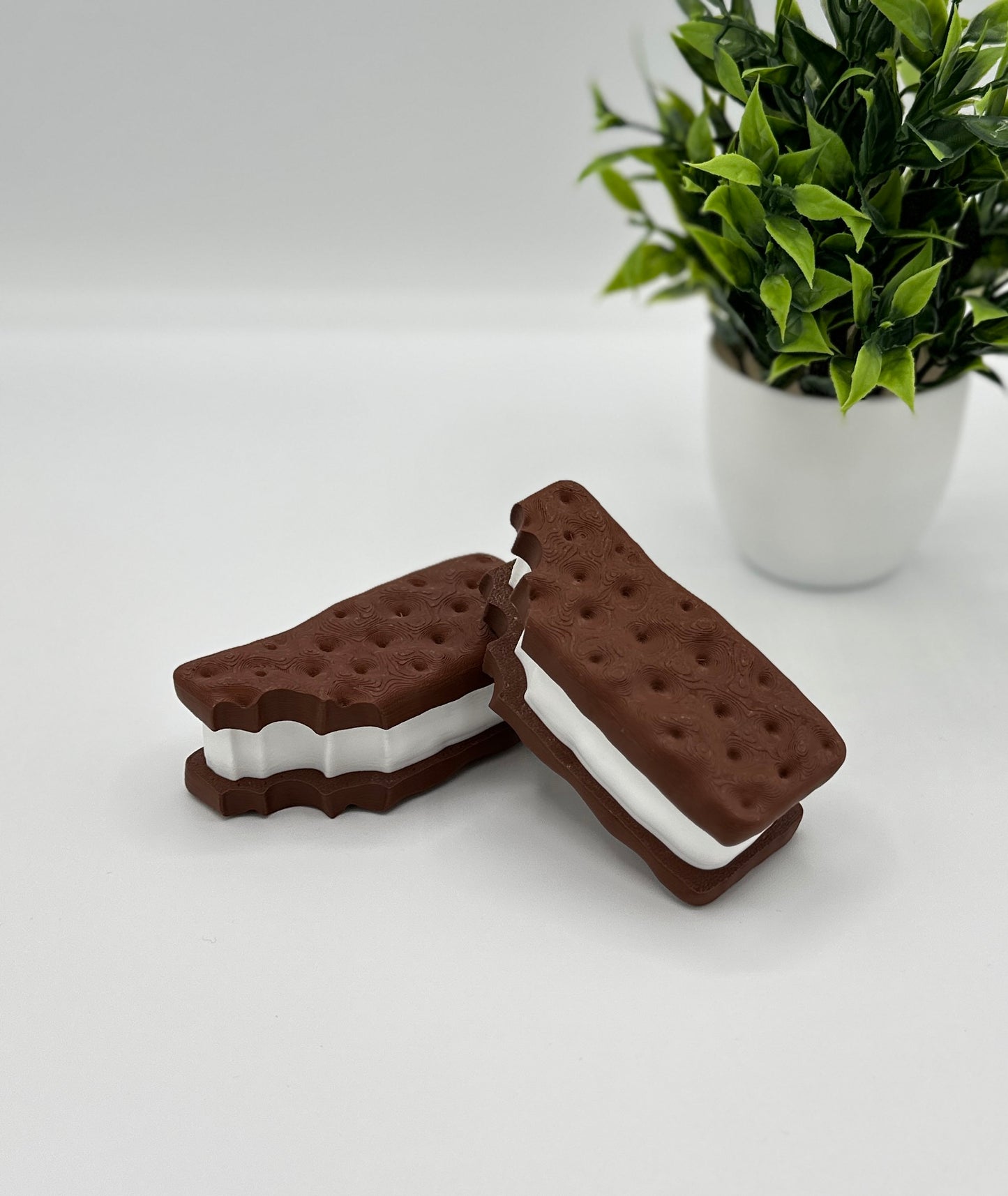 Ice Cream Sandwich Clicker | Keyboard Fidget | Click Fidget | 3D Printed Clicker