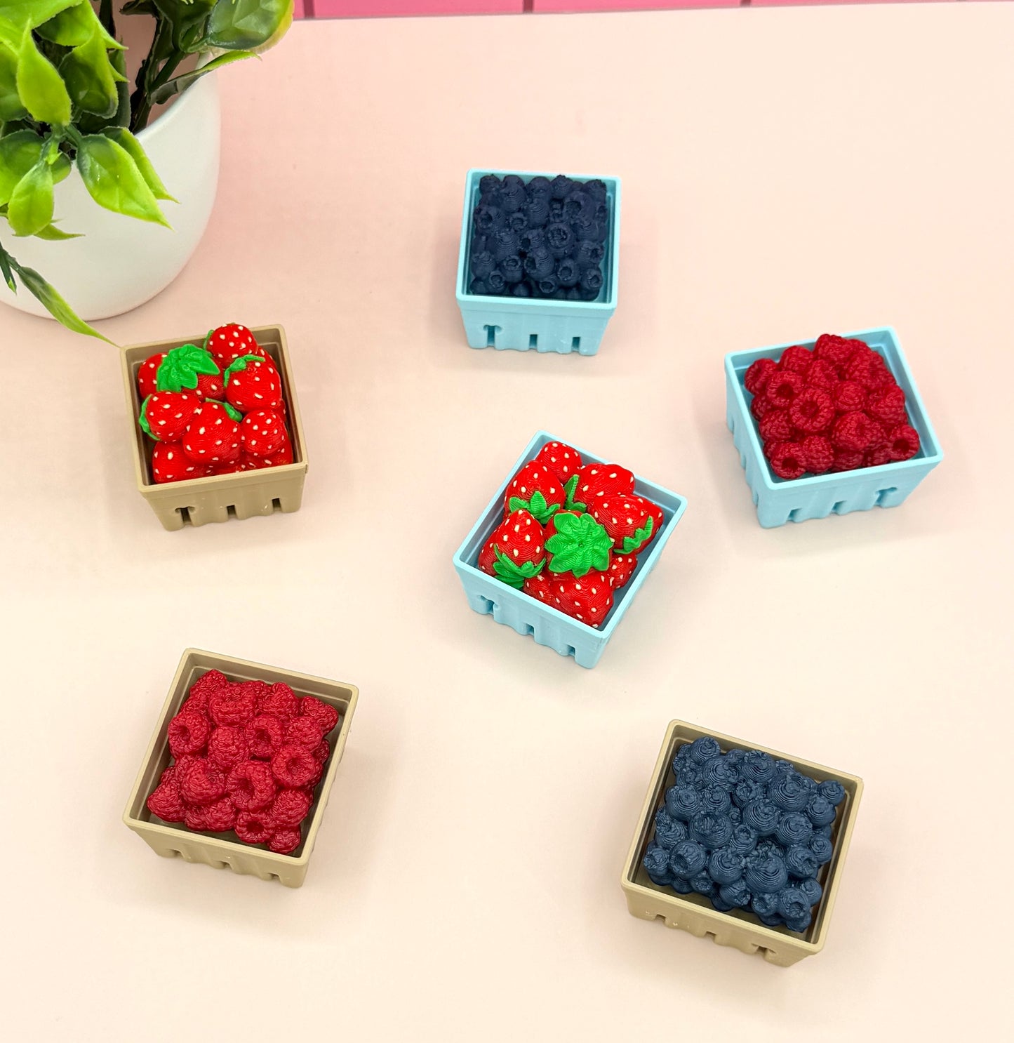 Strawberry Basket Fidget Clicker