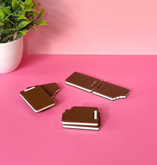 Ice Cream Sandwich Hinge Slider Fidgets