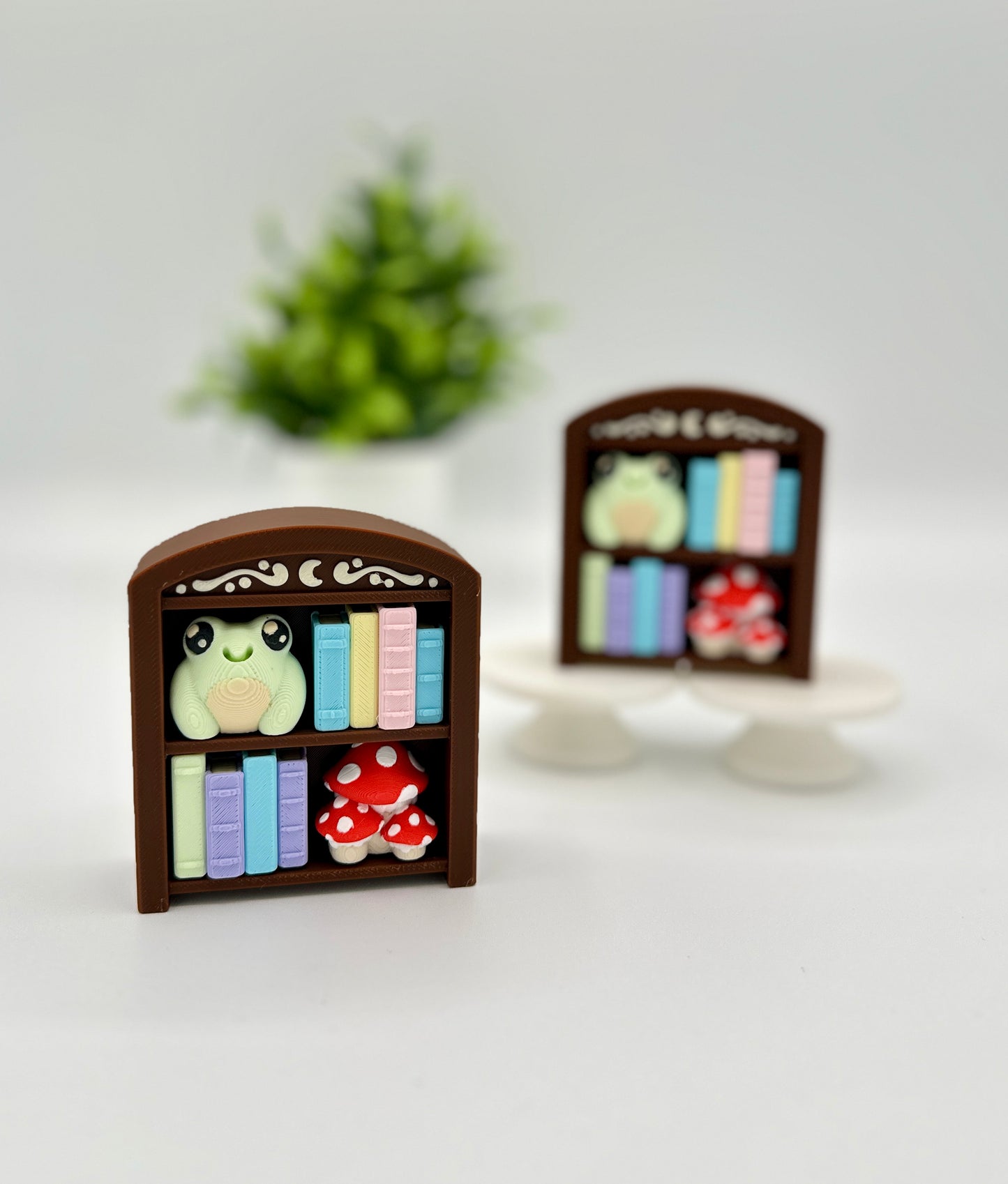 Pastel Bookshelf Fidget Clicker