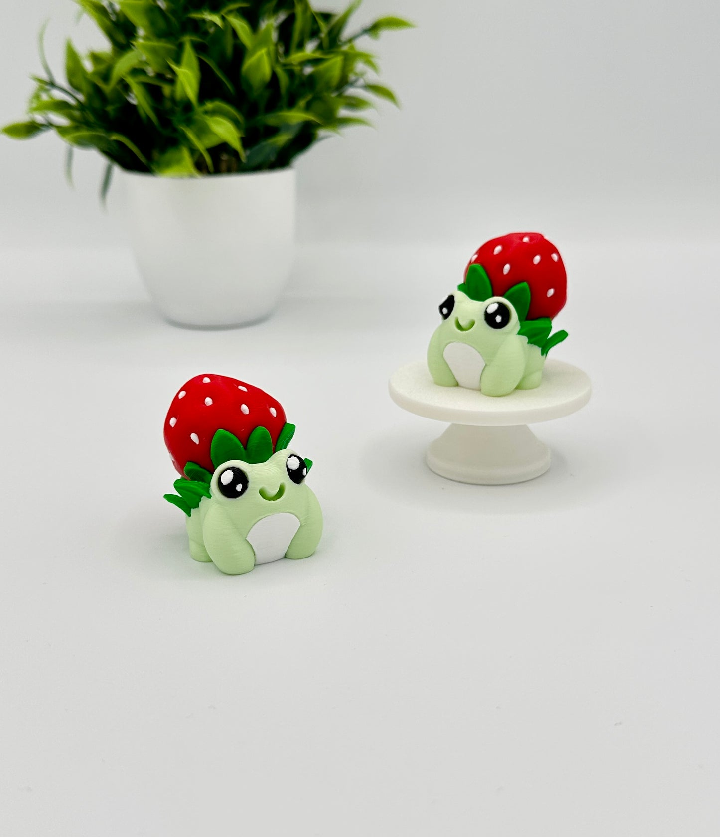 Frog Strawberry Fidget Clicker