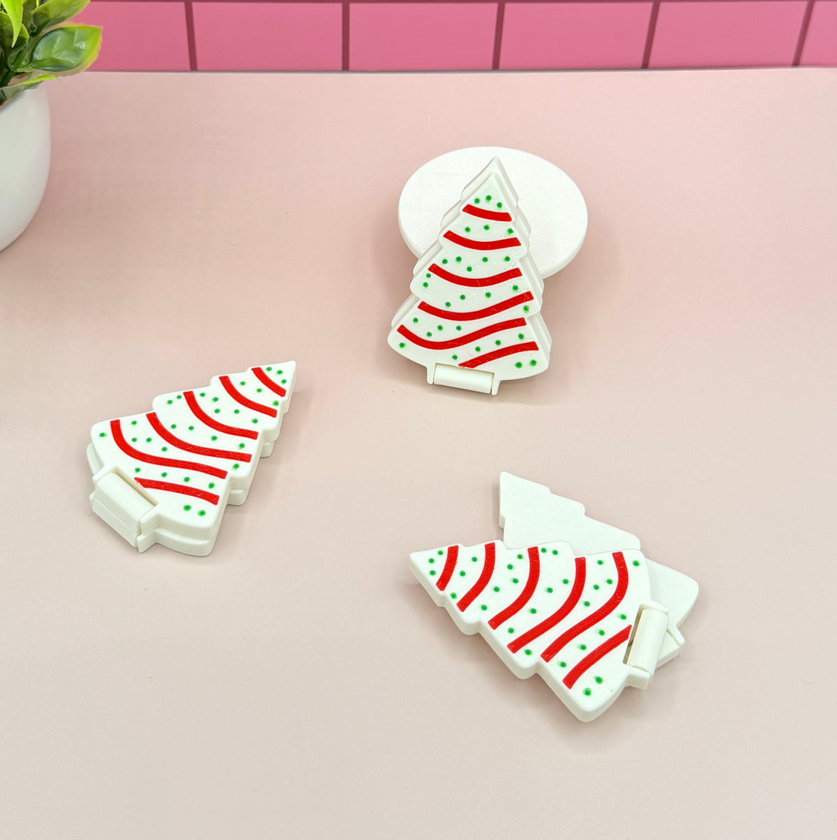 Christmas Tree Cake Hinge Slider Fidgets