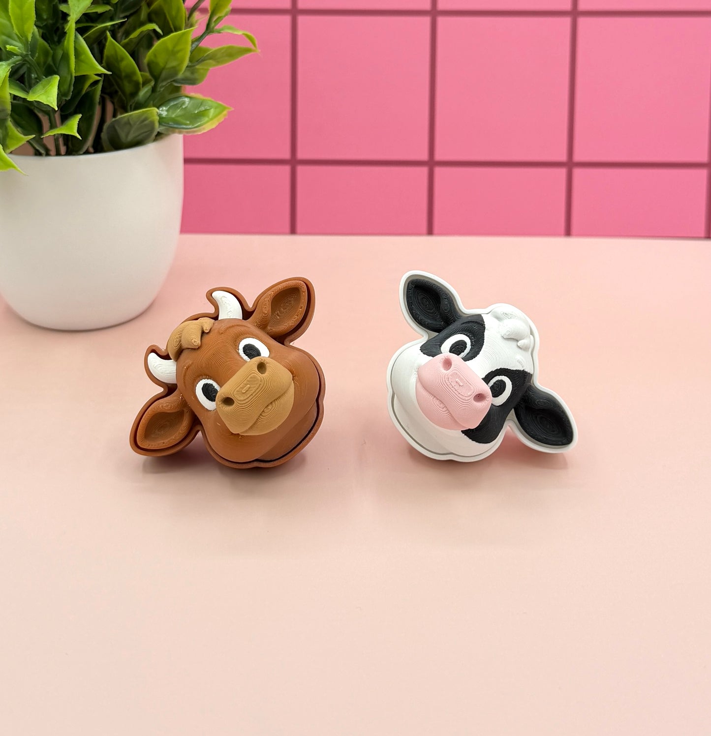 Cow Fidget Clicker Novelty Collectible