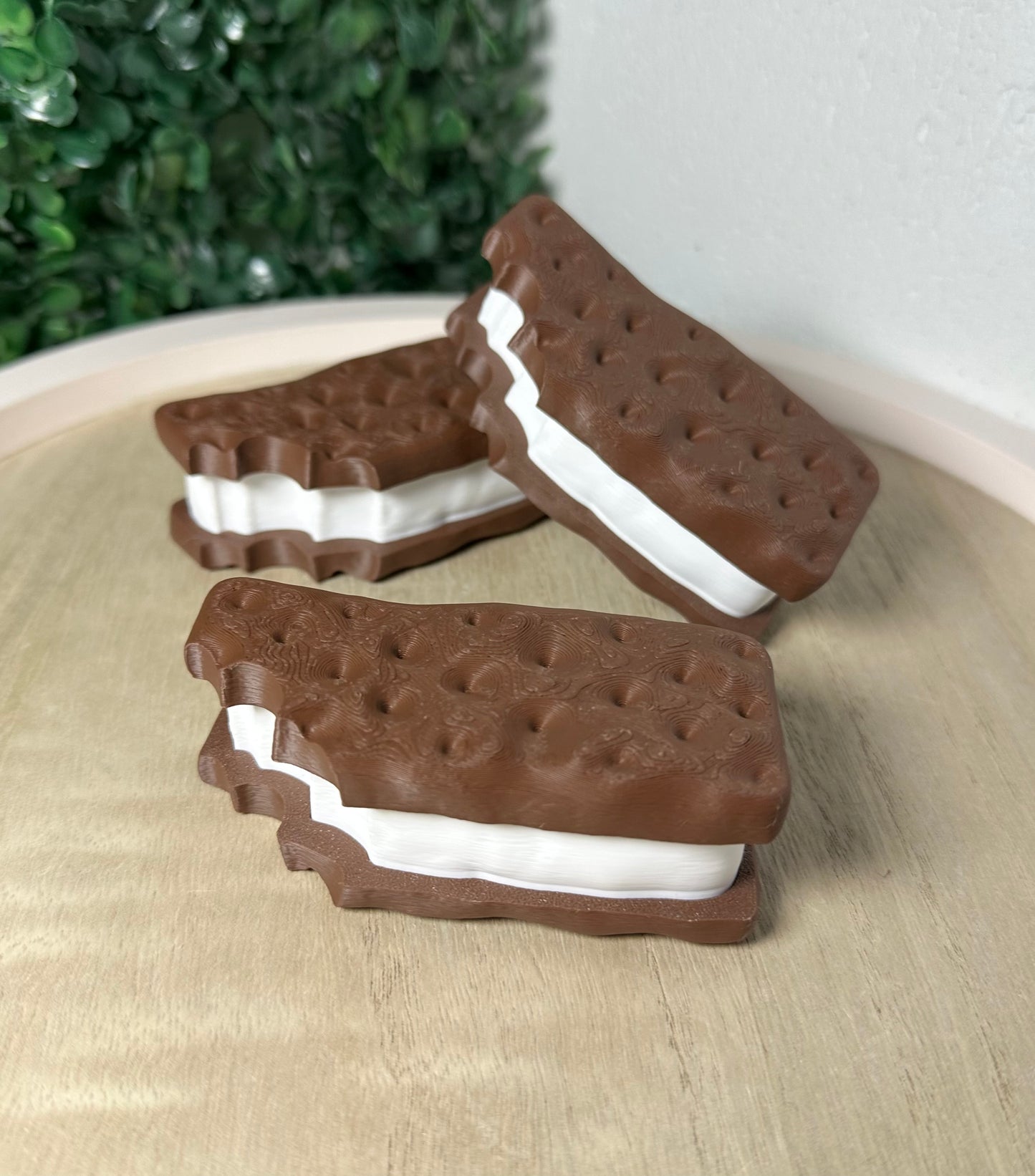 Ice Cream Sandwich Clicker | Keyboard Fidget | Click Fidget | 3D Printed Clicker