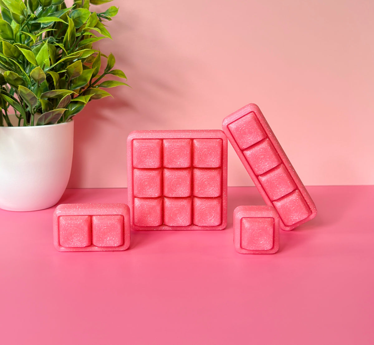 Pink Glitter Multi Key Keyboard Fidget Clicker Novelty Collectible