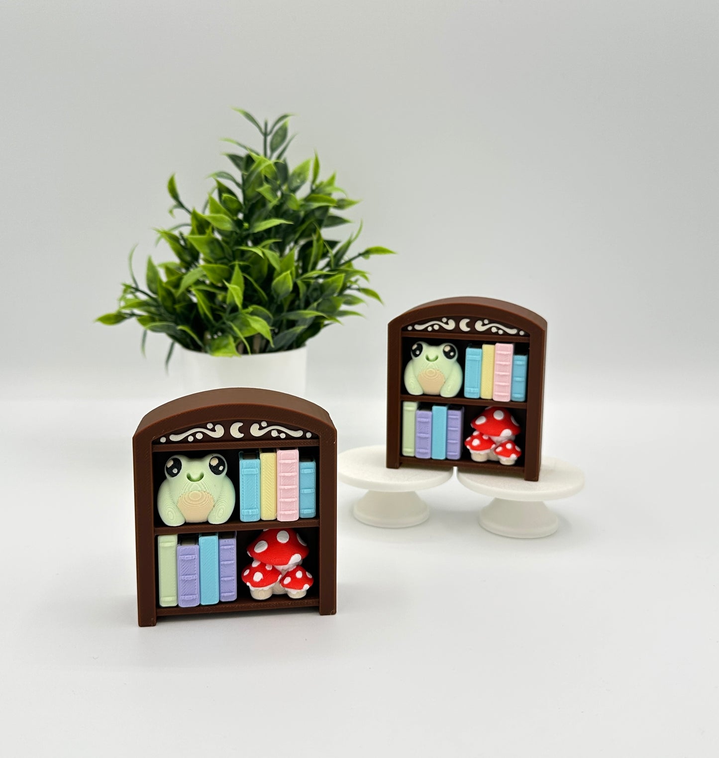 Pastel Bookshelf Fidget Clicker