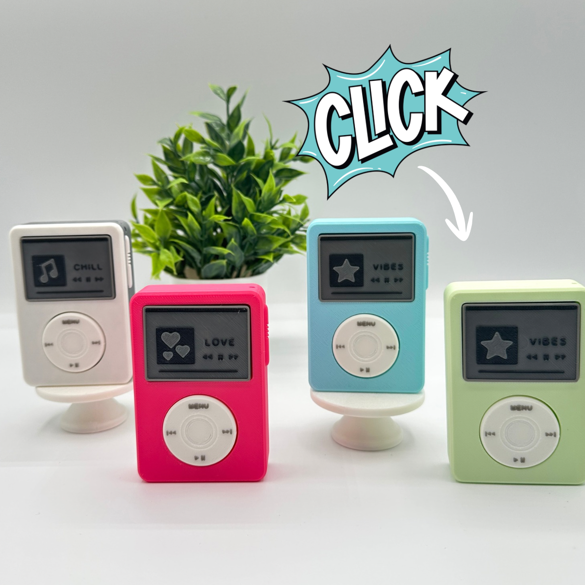 iPod Music Player Fidget Clicker