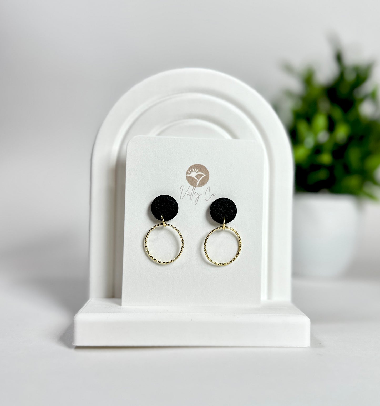 Ashlyn | Clay Drop Earrings