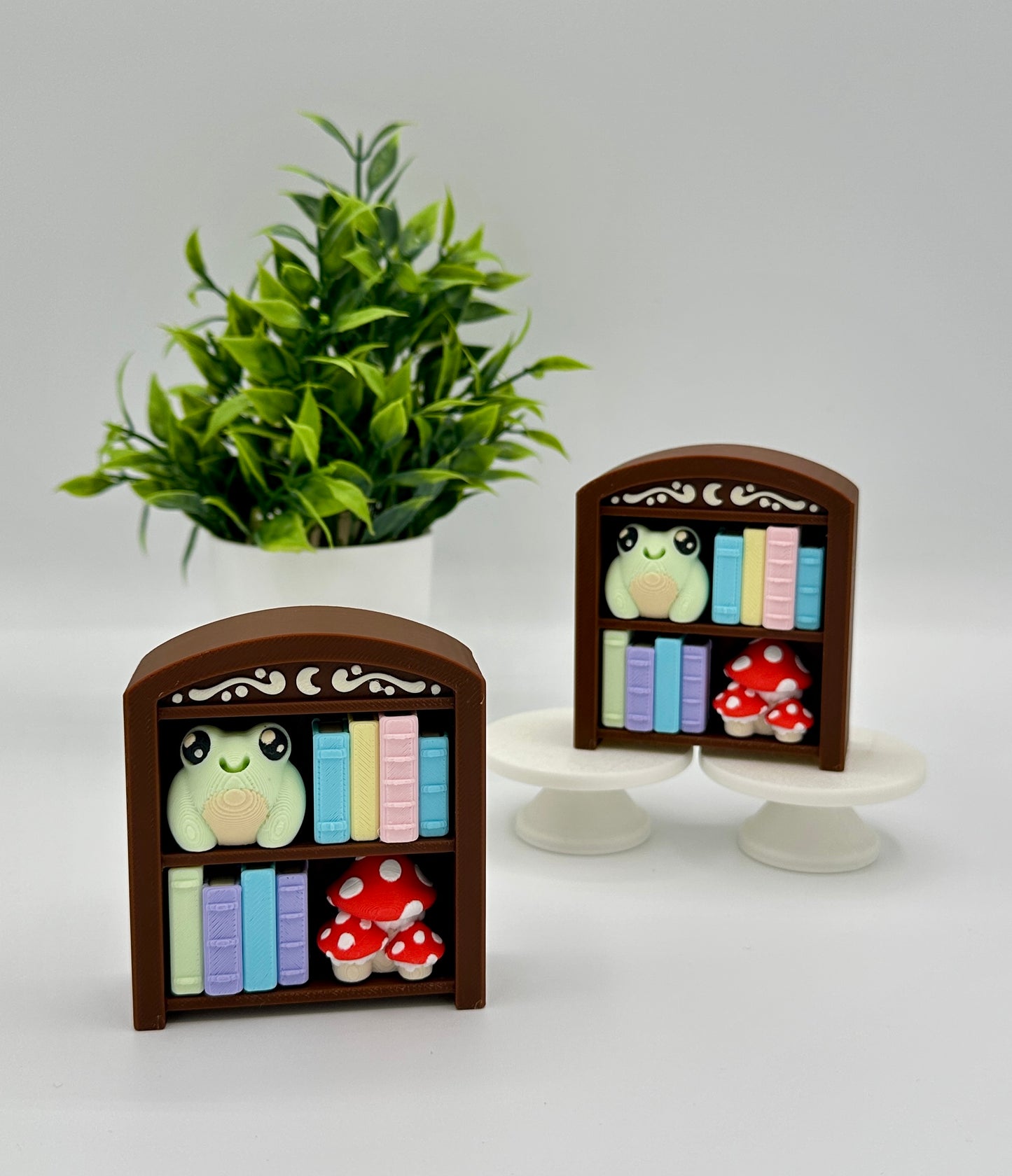 Pastel Bookshelf Fidget Clicker