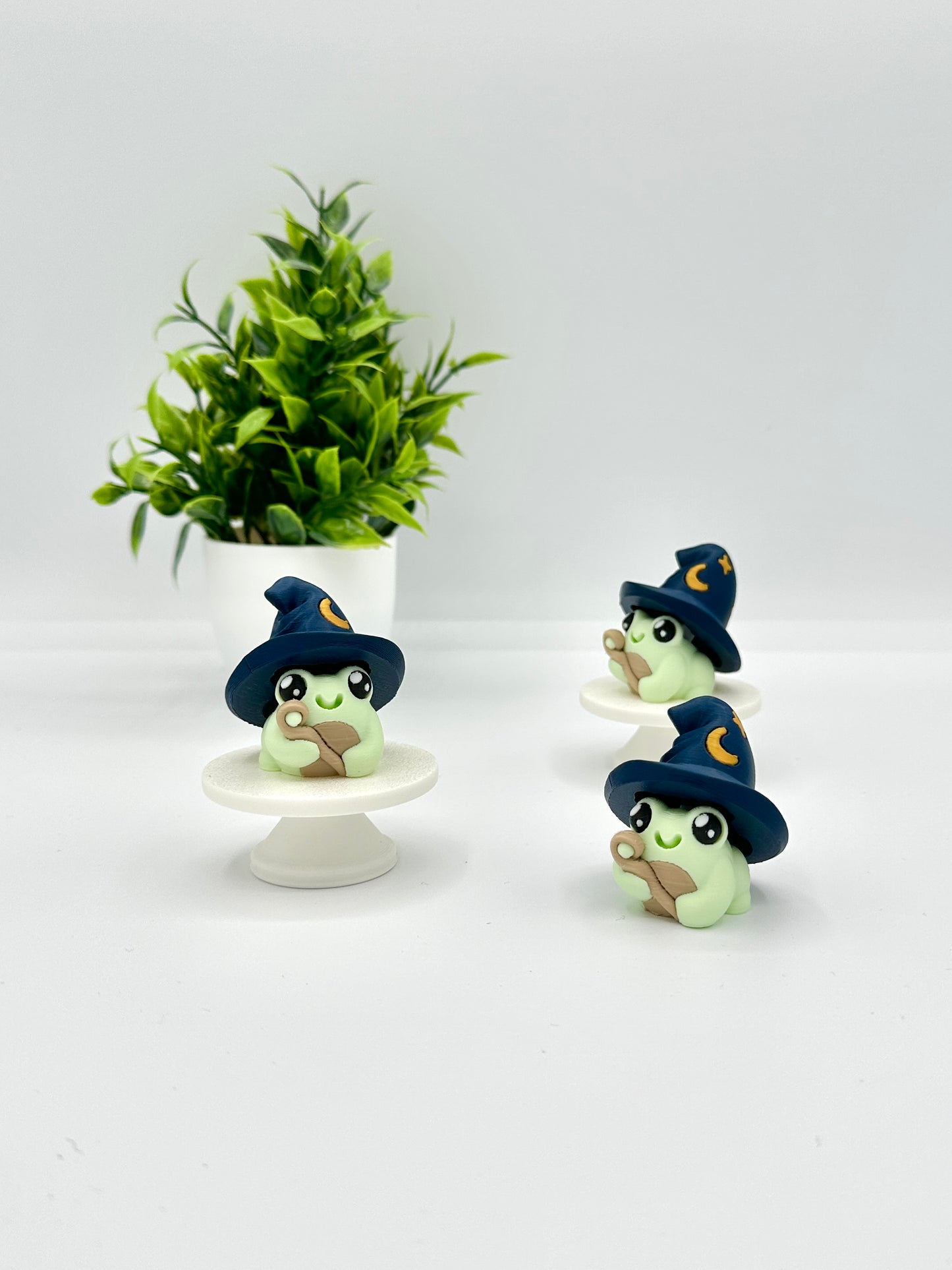 Whimsical Wizard Frog Fidget Clicker