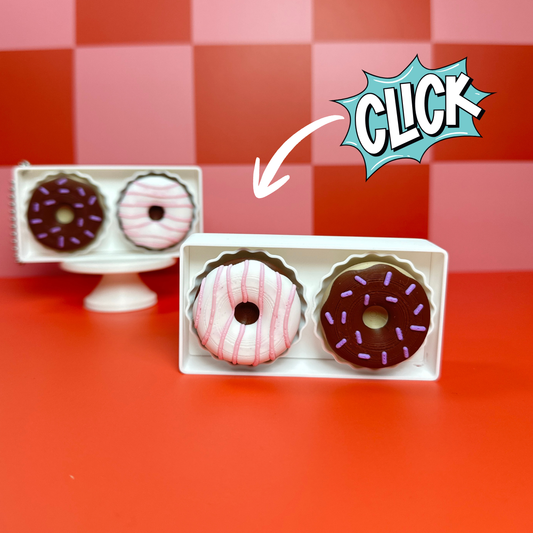 Donuts | Keyboard Fidget | Click Fidget | 3D Printed Clicker