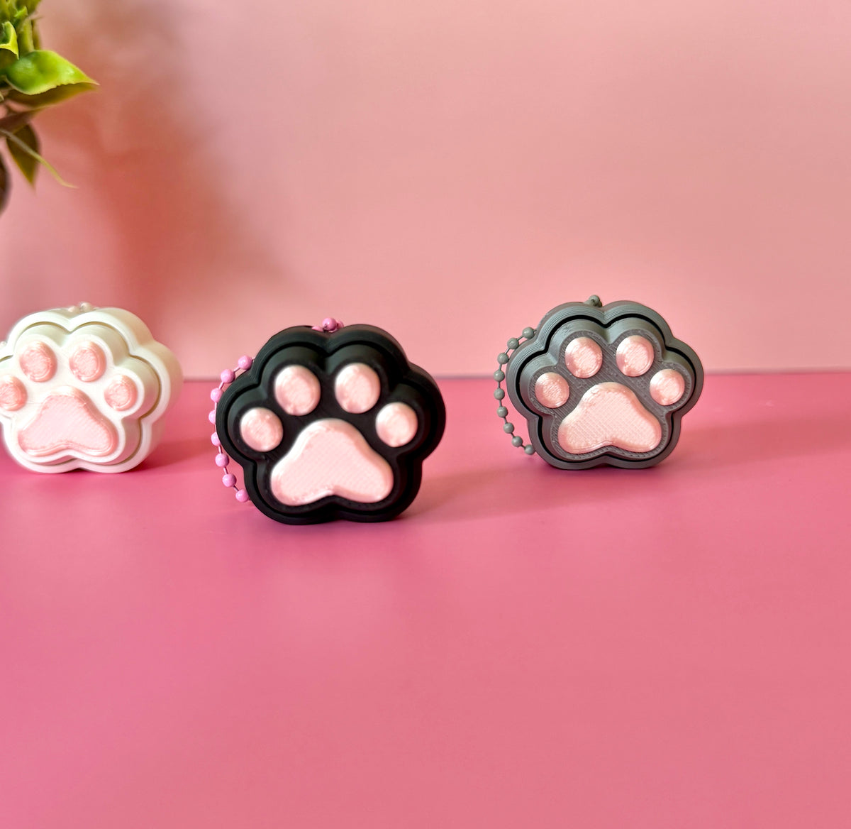 Kitty Paw Toe Beans Fidget Clicker Novelty Collectible