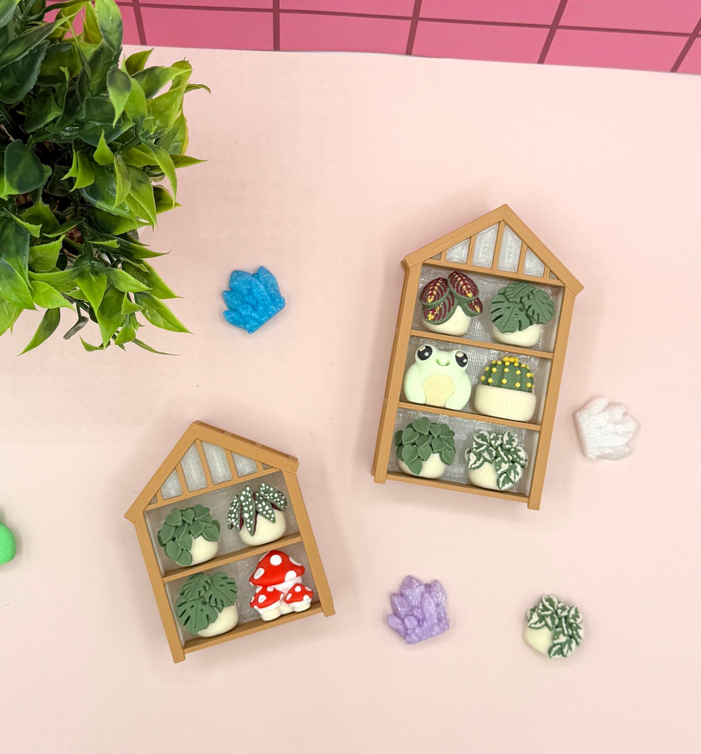Build Your Own Greenhouse Fidget Clicker Novelty Collectible