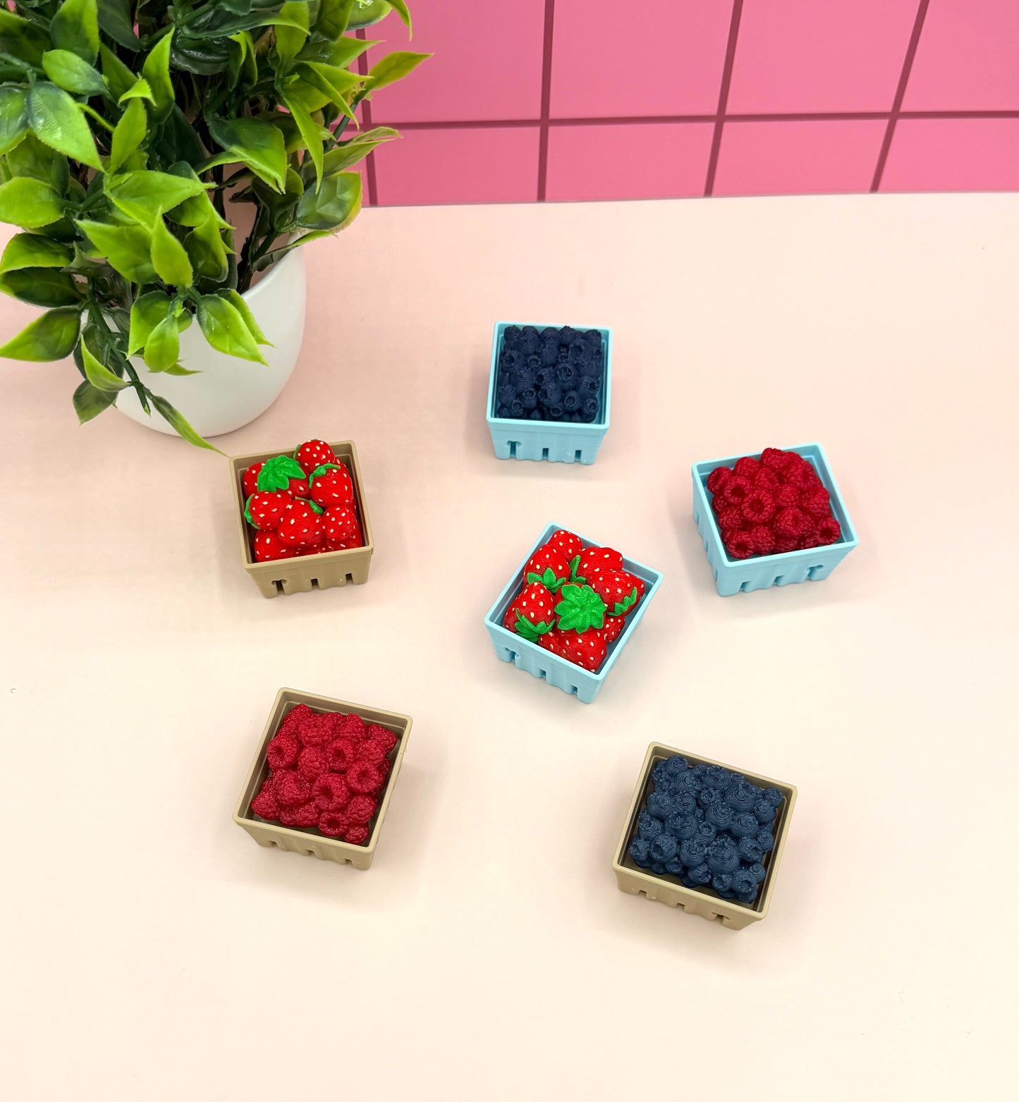 Strawberry Basket Fidget Clicker