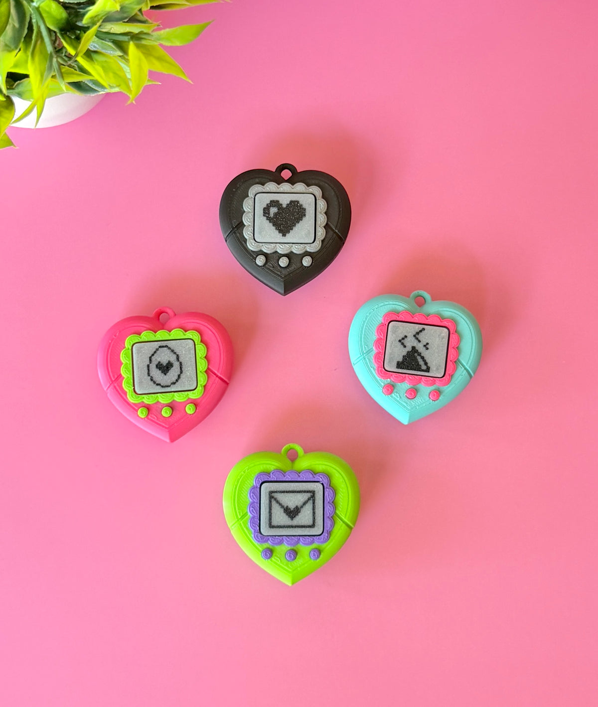 Heart V Pet Fidget Clicker Novelty Collectible