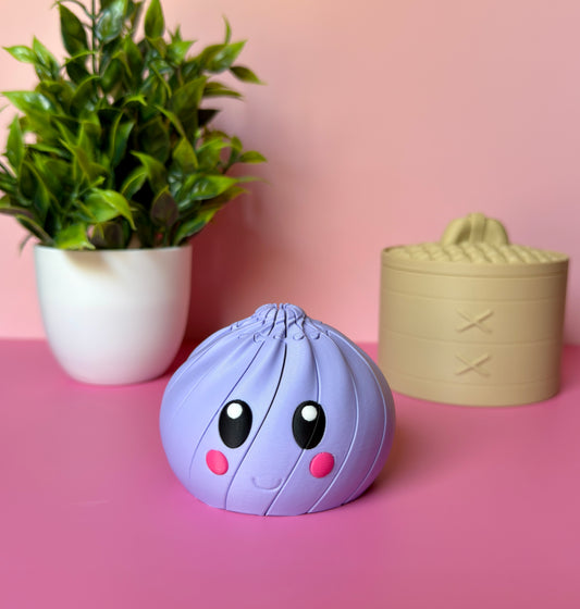 Light Purple Flexi Dumpling Fidget with Storage Case