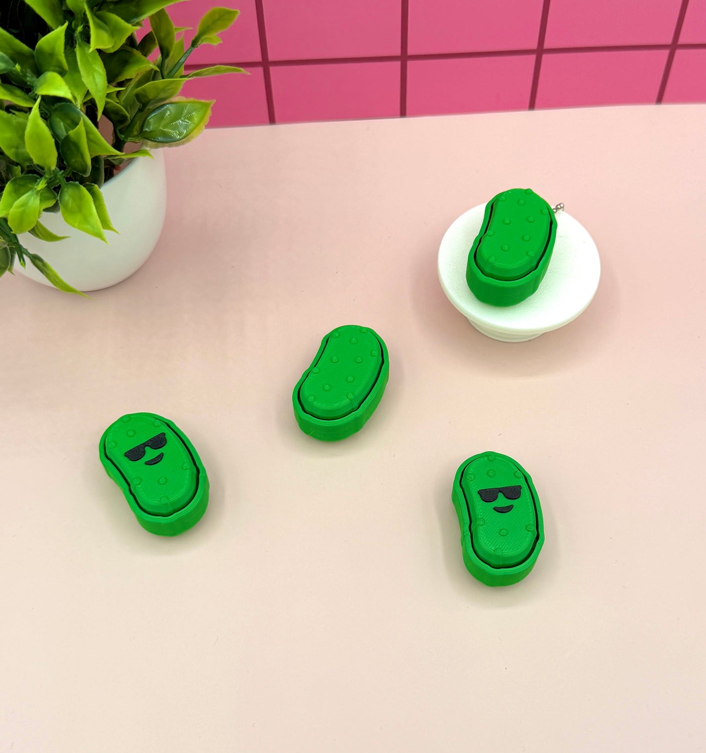 Pickle Fidget Clicker Novelty Collectible