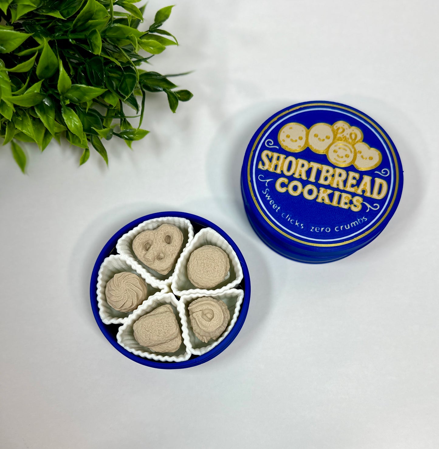 Shortbread Cookie or Grandmas Sewing Kit Fidget Clicker