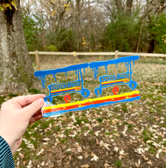 Dutch Bros Coffee | DISCONTINUING | UV DTF Can Cup Wrap - Ready to Apply