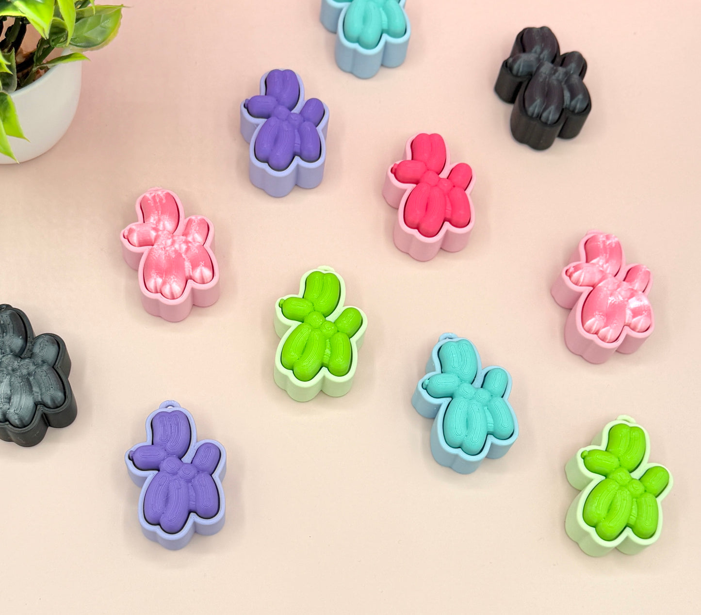Balloon Dog Fidget Clicker Novelty Collectible
