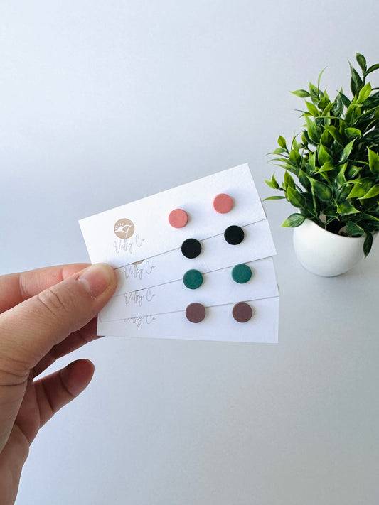 Sophie | Studs Polymer Clay Earrings