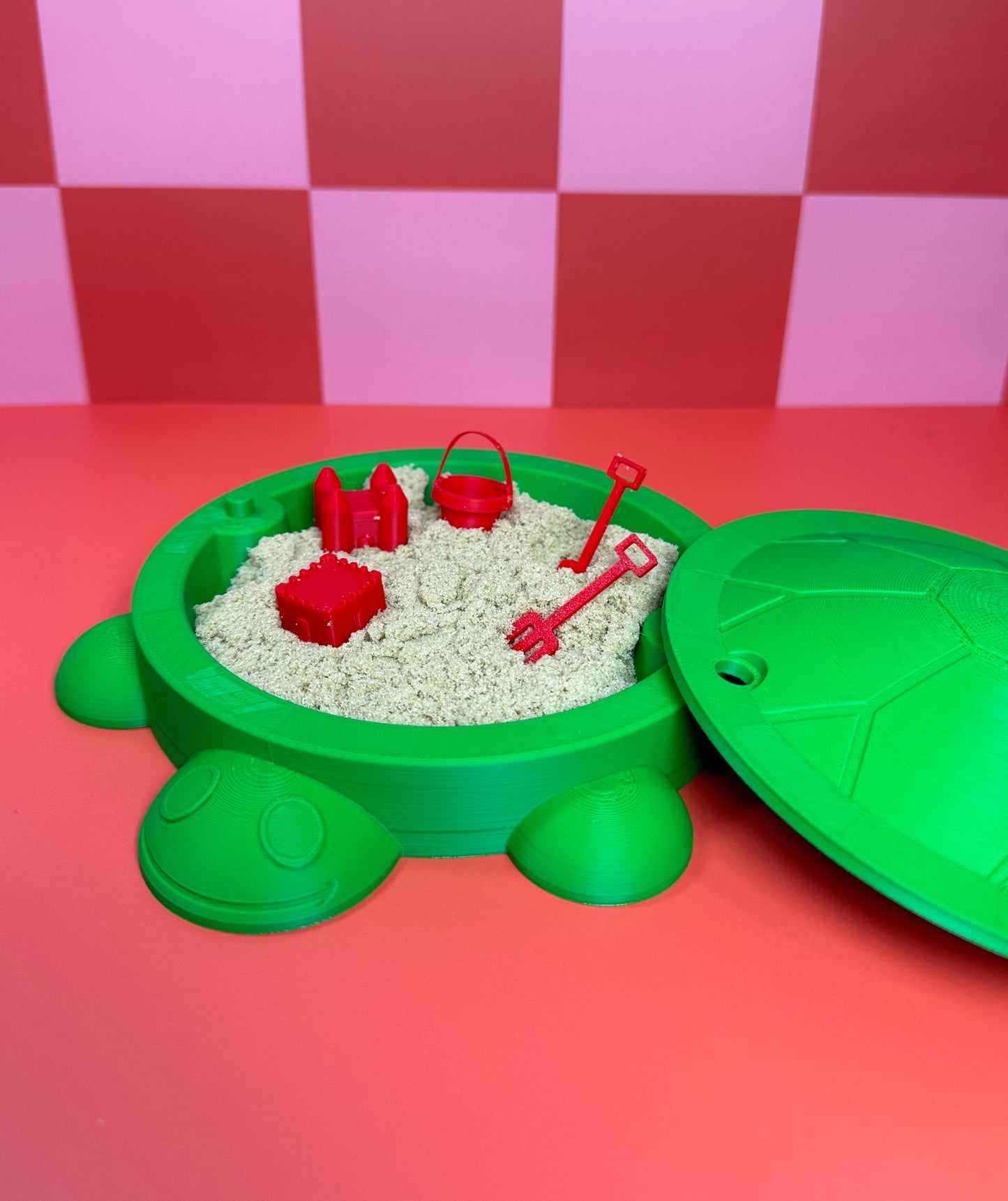 Retro Green Turtle | Desk Zen Sandbox