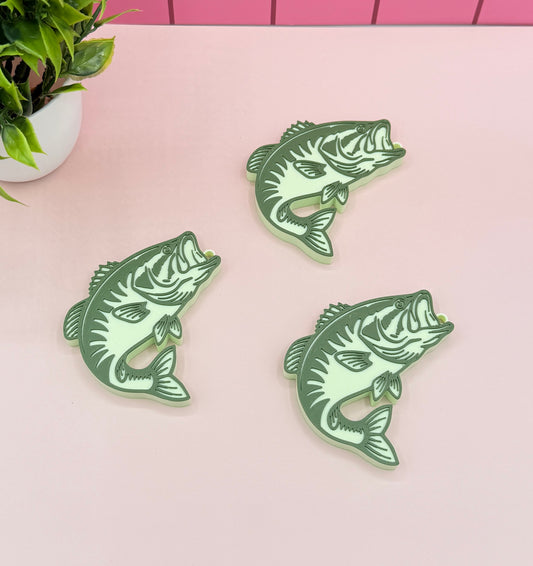 Bass Fish Pop Tab Opener Assistive Device Nail Saver