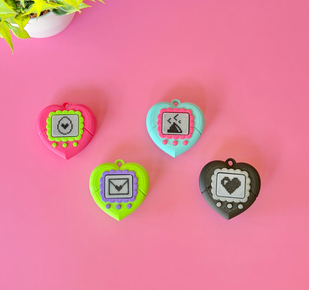 Heart V Pet Fidget Clicker Novelty Collectible