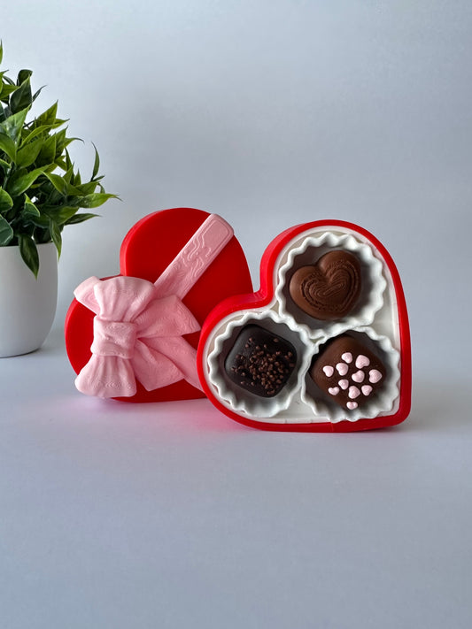 Chocolate Box Clicker | Keyboard Fidget | Click Fidget | 3D Printed Clicker