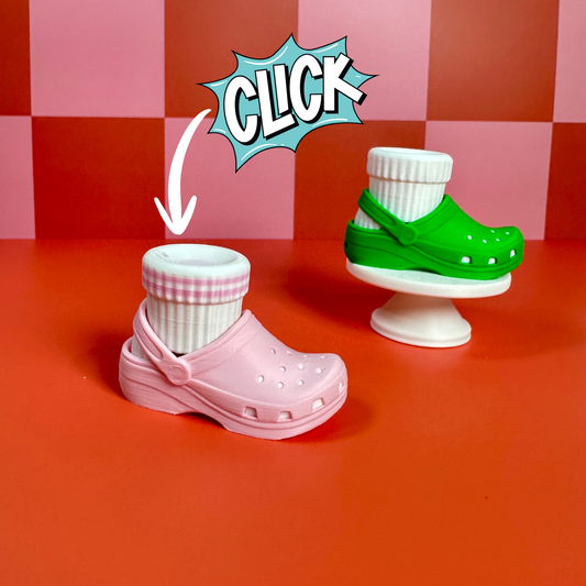 Croc Shoe | Keyboard Fidget | Click Fidget | 3D Printed Clicker