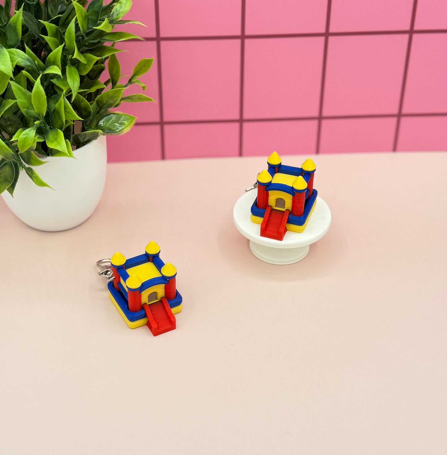 Bounce House Fidget Clicker Novelty Collectible