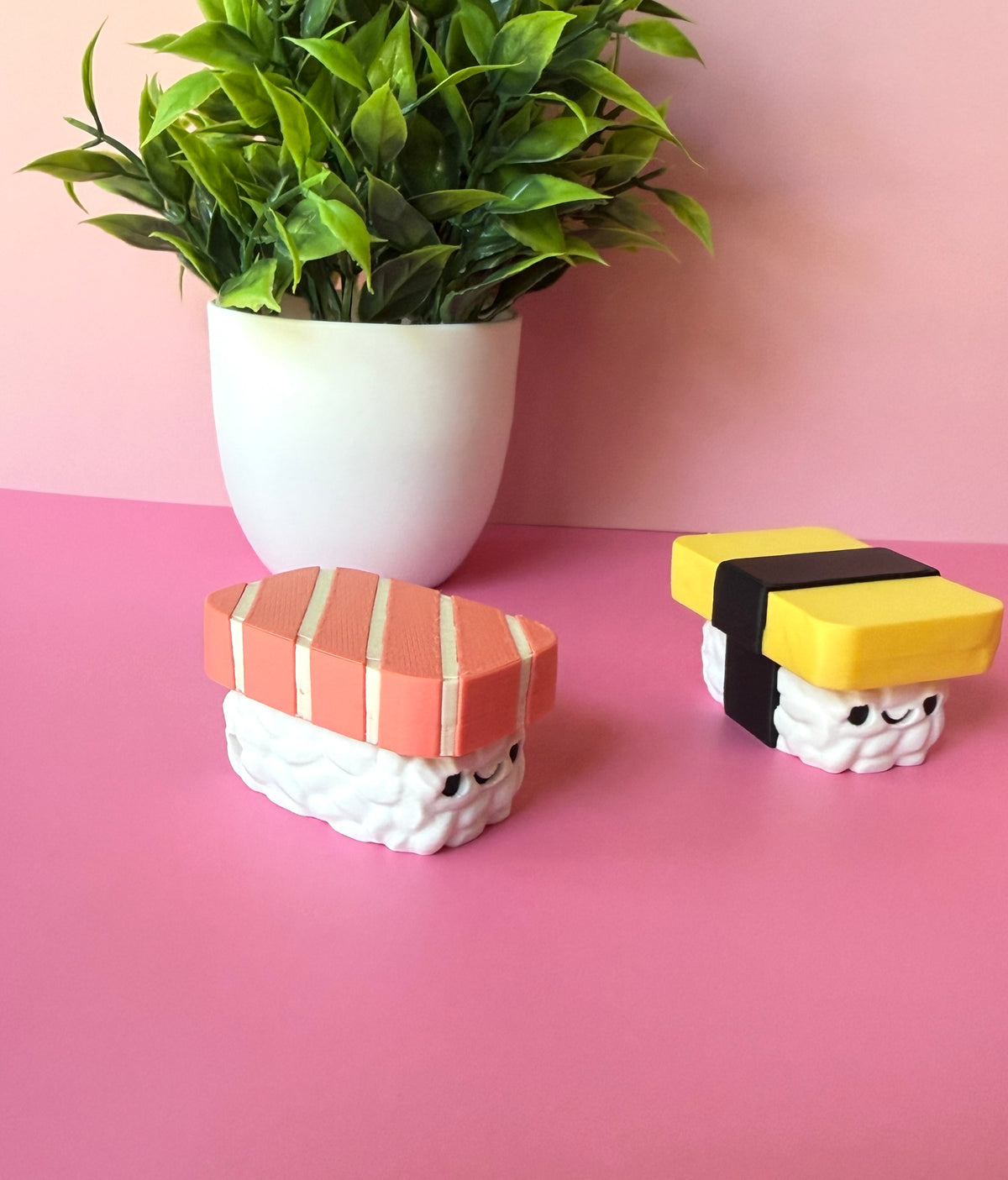 Nigiri Sushi Sake Ebi Tamago Fidget Clicker Novelty Collectible