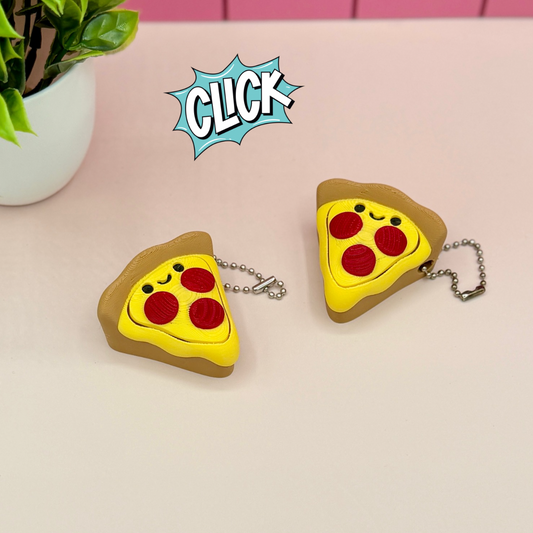 Pizza Food Fidget Clicker Novelty Collectible