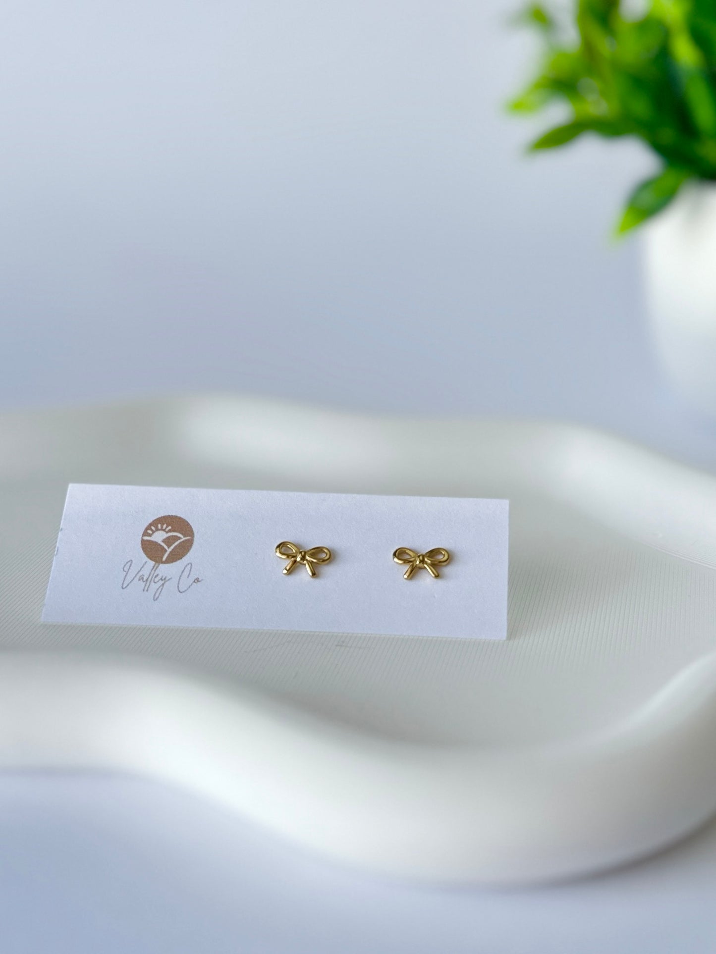 Bow | Stud Earrings (Multiple Colors)