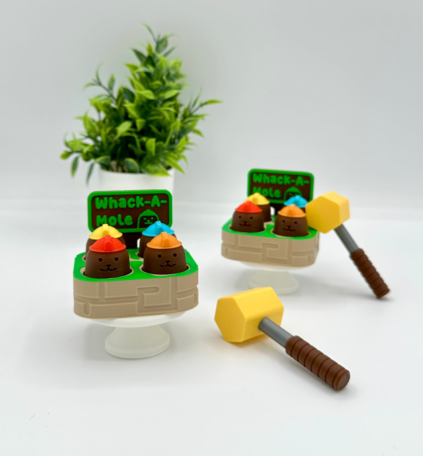 Whack A Mole Fidget Clicker Novelty Collectible